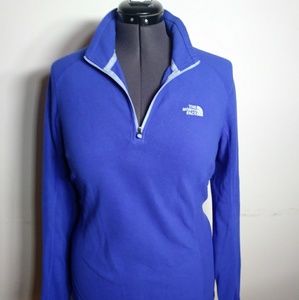 The North Face Quarter Zip Women's Fleece Size XL
